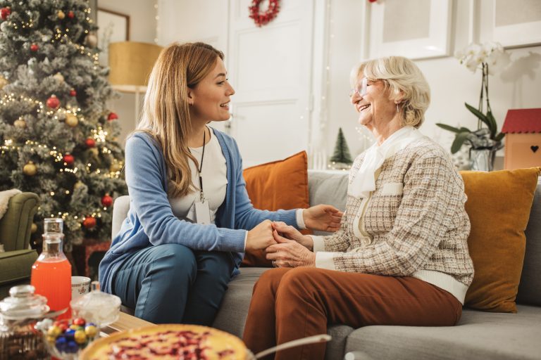Christmas at nursing home