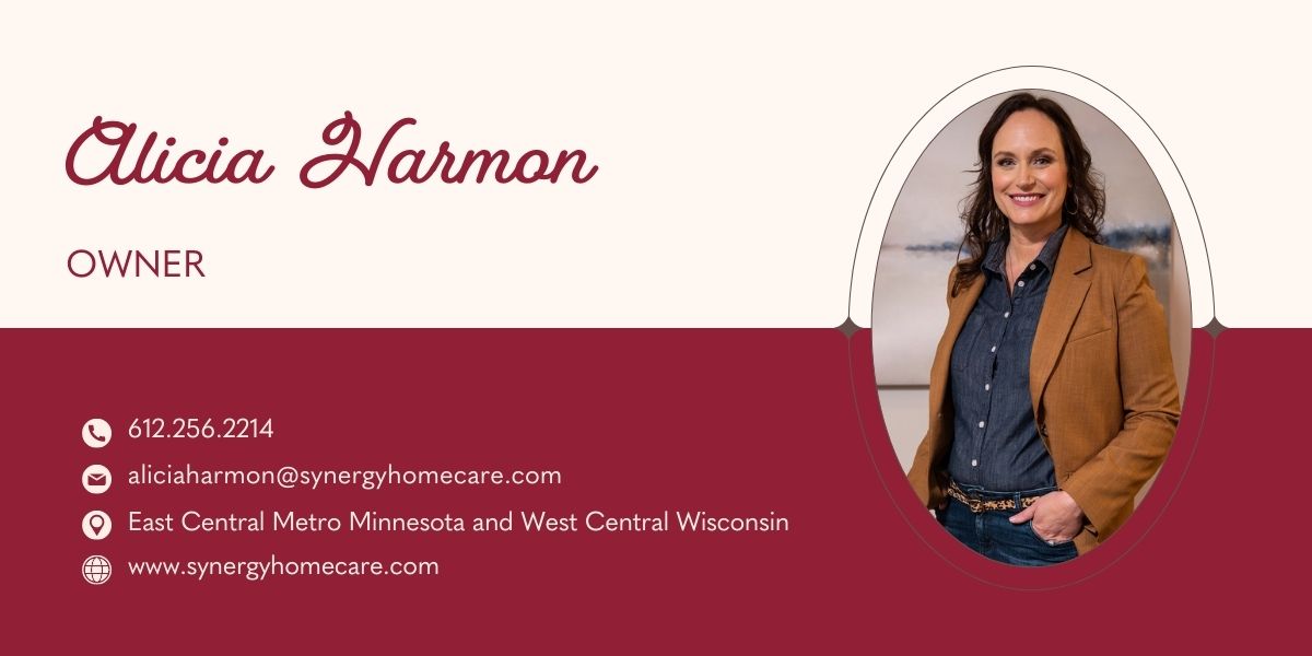 Photo of Alicia Harmon, owner, and contact information