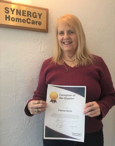 Patricia wins award